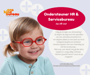 Ondersteuner HR & Servicebureau